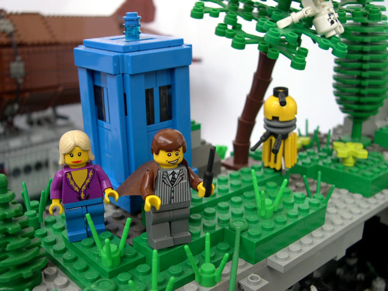 Illustration for article titled These Cthulhu LEGO sets will drive you insane with little plastic bricks